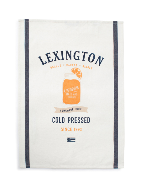 Printed Cotton Twill Cold Pressed Kitchen Towel von Lexington