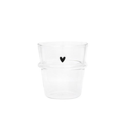 Espresso Glas “a shot of love” & "heart" von Bastion Collections