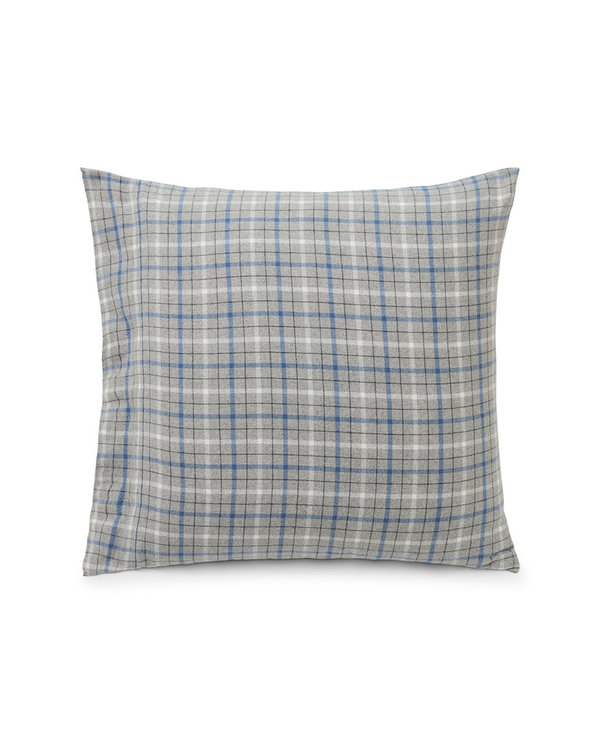 SET - Checked Cotton Flannel Duvet & Pillow Cover 135x200 / 80x80cm von Lexington