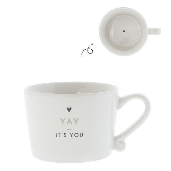 Tasse "YAY it's you" von Bastion Collections